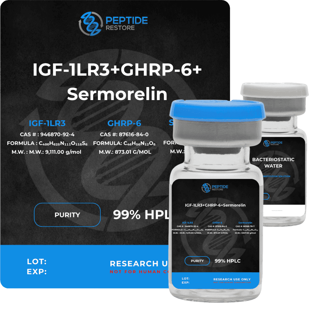 IGF-1LR3 + GHRP-6 + Sermorelin (Blend)